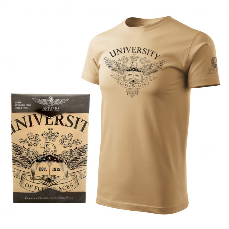 T-shirt UNIVERSITY of flying aces "XL" ANTONIO