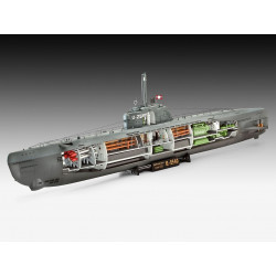 REVELL 1/144 GERMAN U-BOAT XXI U WITH    INTERIOR (05078)