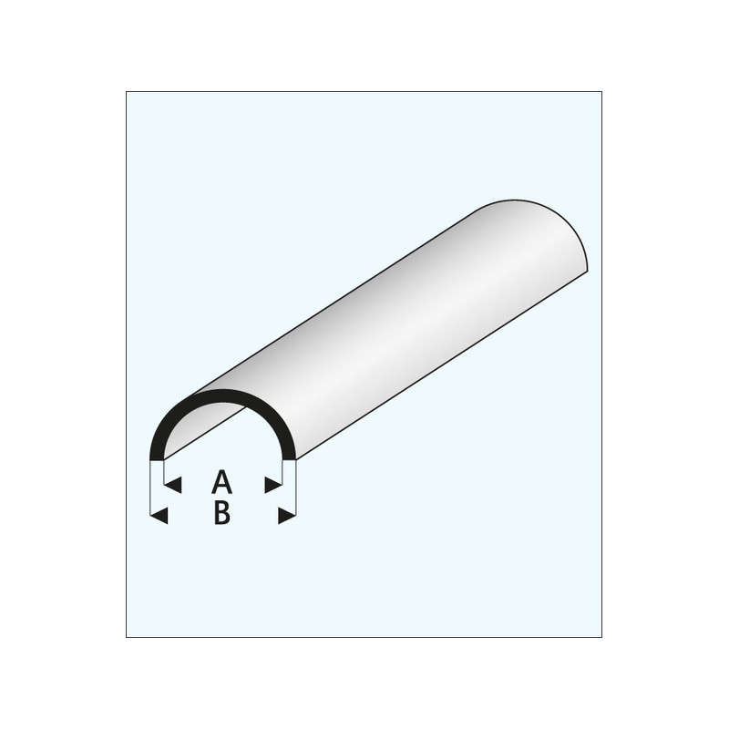 HM PLASTIC SHAFT 7/9*330 mm (191) MAQUETT