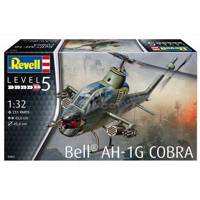 REVELL 1/32 BELL AH-1G COBRA (03821)