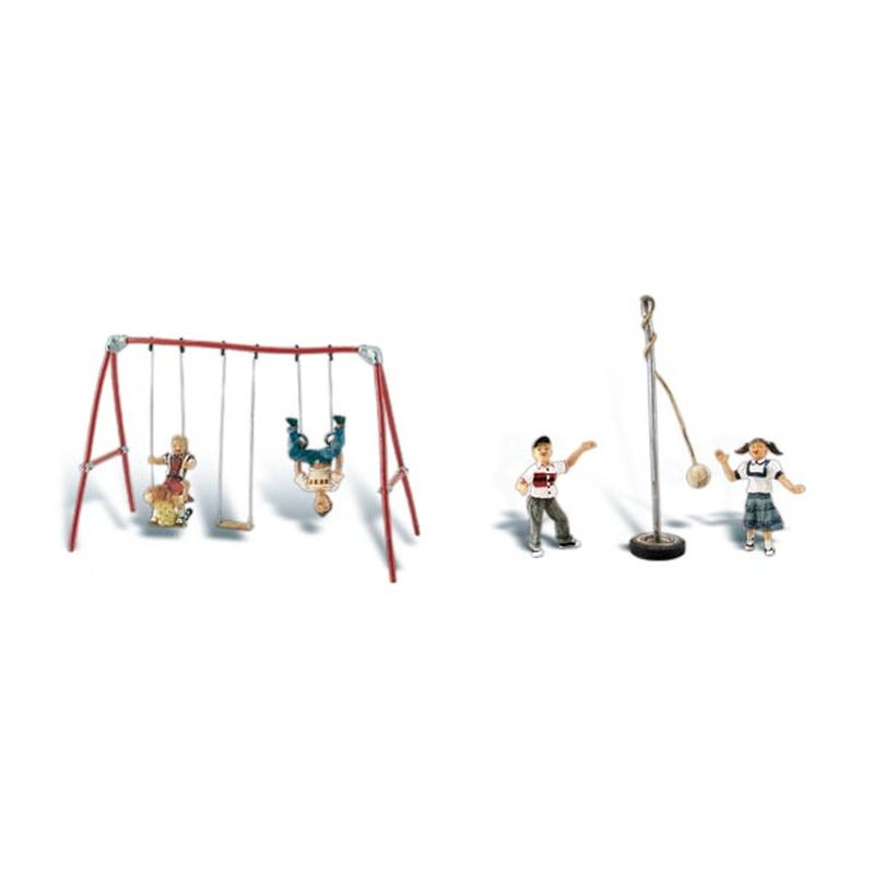 WOODLAND WA1943 H0 PLAYGROUND FIGURES