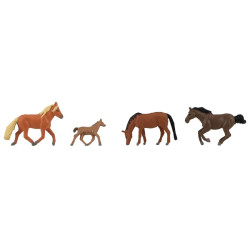 FALLER 151912 H0 FIGURKI KONIE