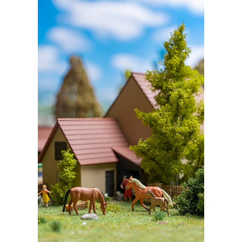 FALLER 151912 H0 FIGURES HORSES