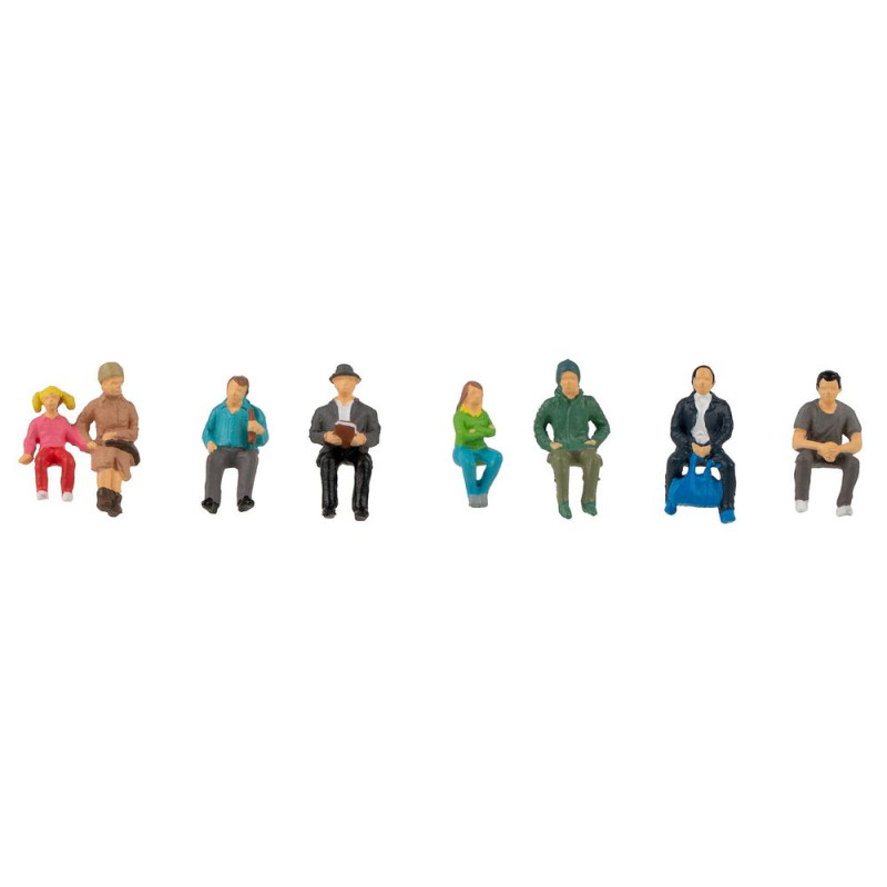 FALLER 151617 H0 FIGURES - SEATED PASSENGERS