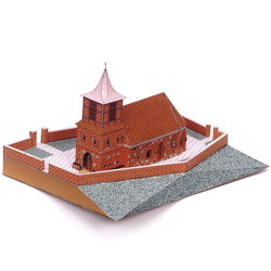 MODEL BUILDING CHURCH POMORZANY (2/00)