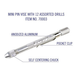 EXCEL HAND DRILL + DRILL BITS (EX70003)