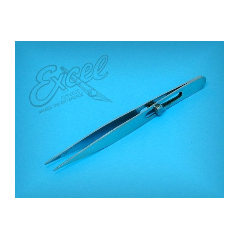 EXCEL LOCKING TWEEZERS 4 3/4 (EX30411)