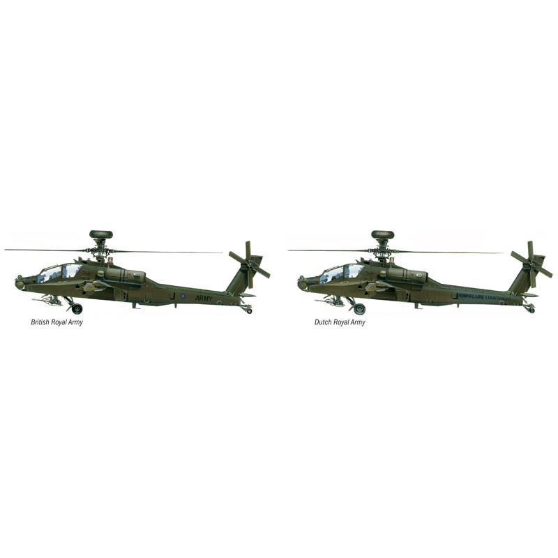 ITALERI 1/72 AH64D APACHE LONGBOW (0080)