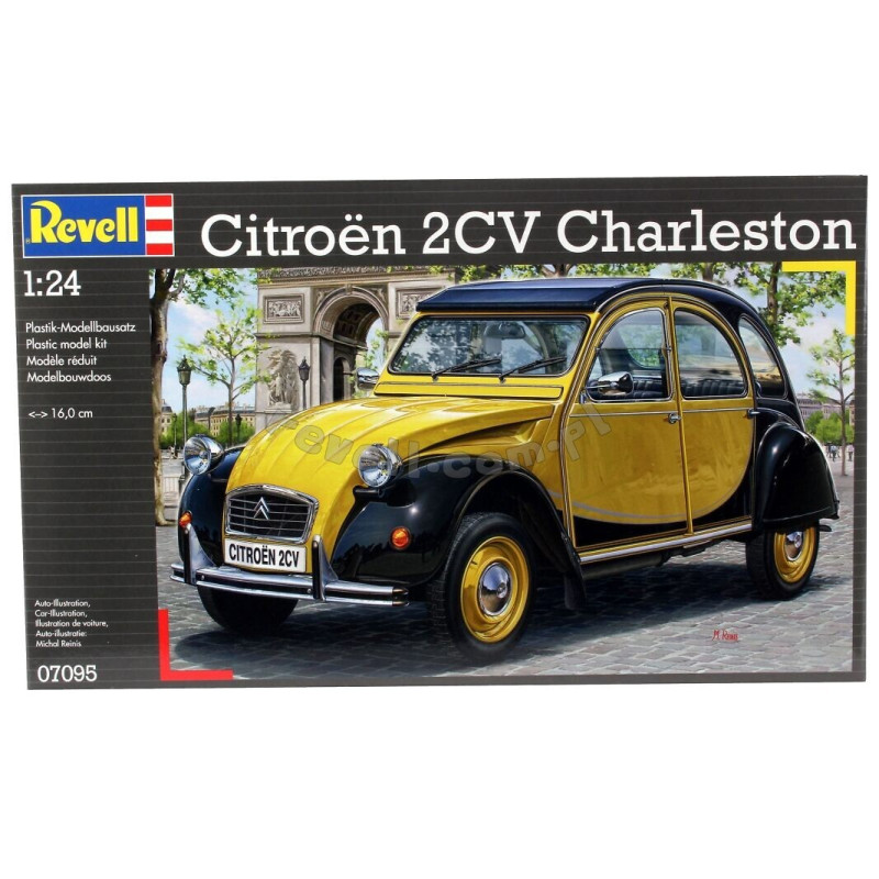 REVELL 1/24 CITROEN 2CV CHARLESTON (07095)