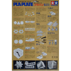 TAMIYA PLA-PLATE poliestyrenowa (70124) 1*364*257 mm ( 2 sztuki )