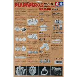 TAMIYA PLA-PAPER (70209) 0,2*364*257 mm ( 3 sztuki )