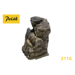 POLAK 3115 rock - cast bronze / 70 x 70 x 100 mm