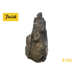 POLAK 3105 rock - grey brown casting / 85 x 105 x 105 mm