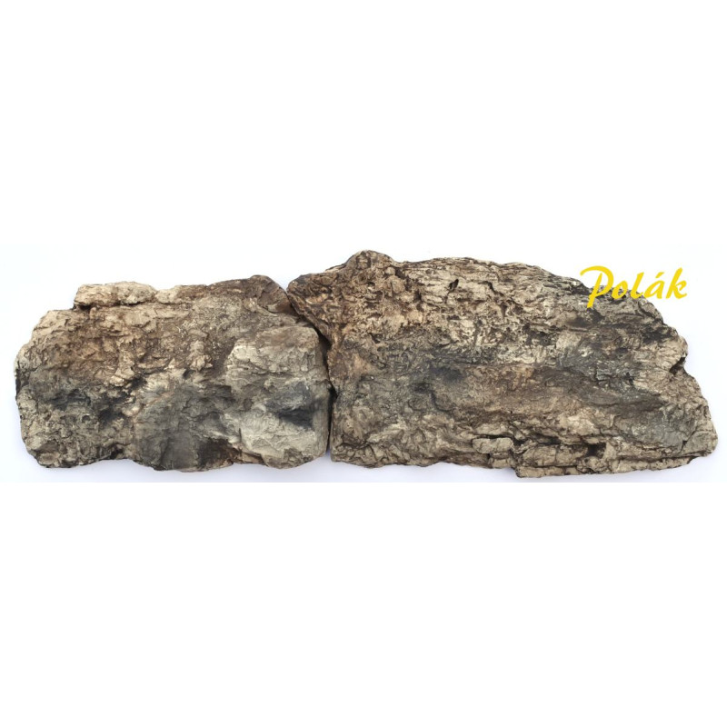 POLAK 3025 ROCK - casting grey and black / 270 x 85 mm (2 pieces)