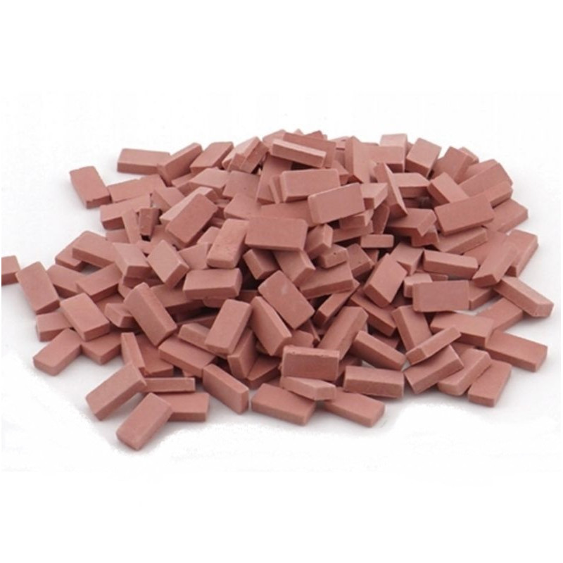 RS RED Bricks 100 pieces (1212)