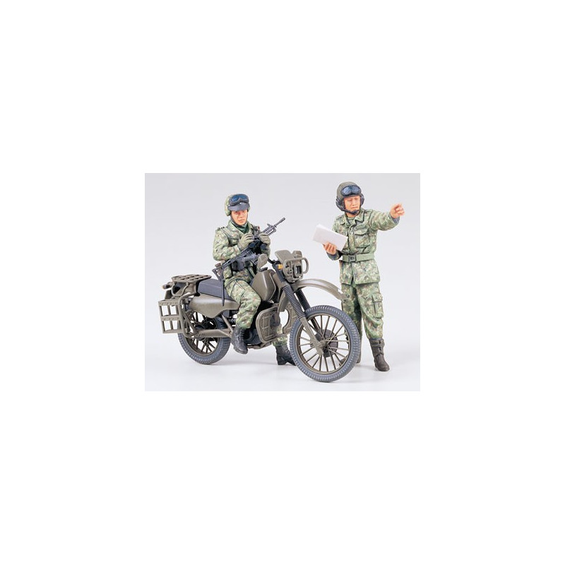 TAMIYA 1/35 JGSDF MOTORCYCLE RECON. SET  (35245)