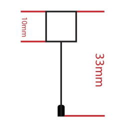 RS ZNAKI DROGOWE HO / 1:87 wariant C /   7 sztuk