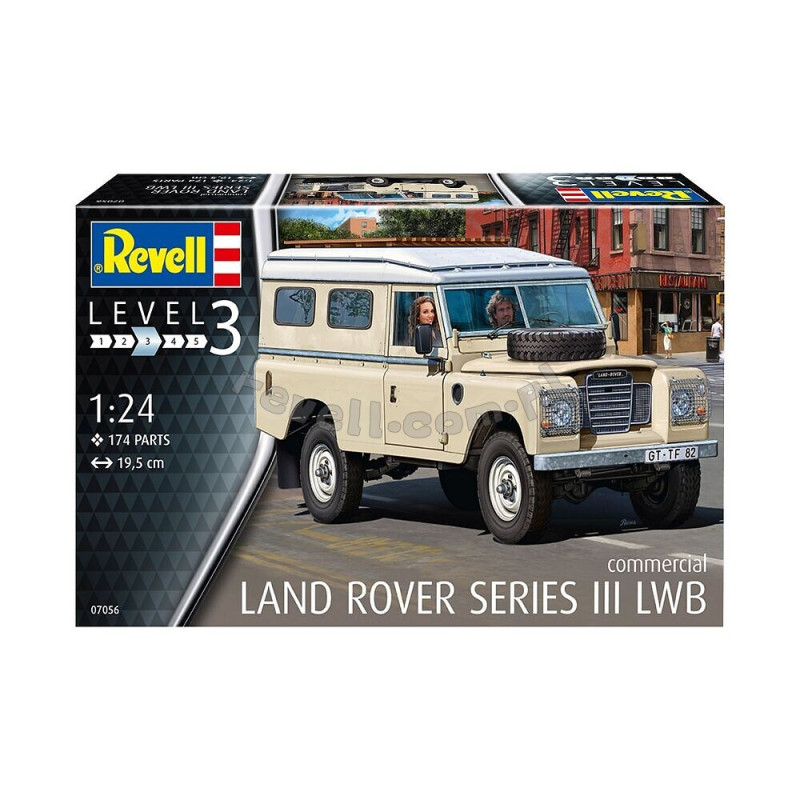 REVELL 1/24 LAND ROVER SERIES III LWB (07056)