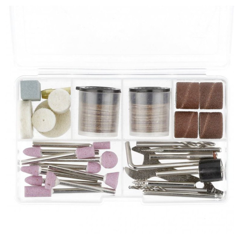 HOGERT MINI SZLIFIERKA 130W / 230V -     zestaw (HT2E101)