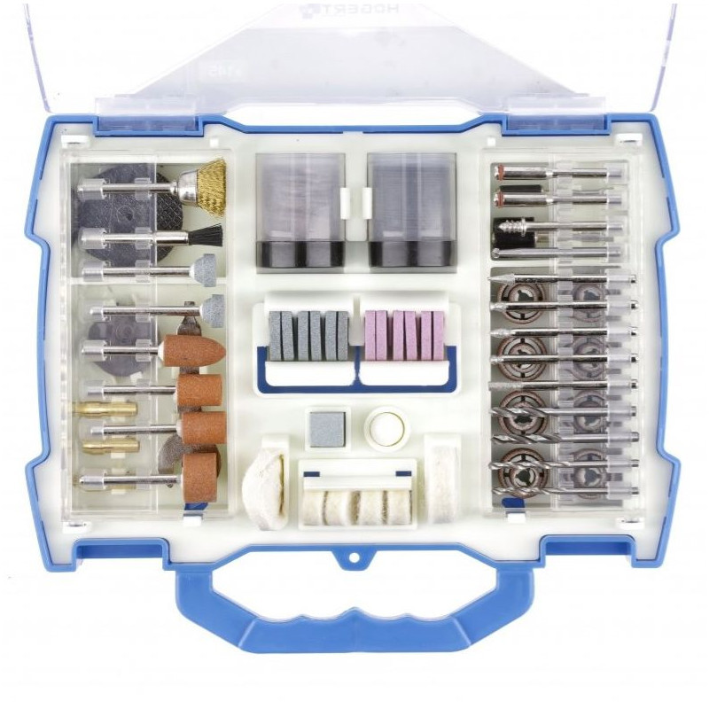 HOGERT mini grinder accessory set - 155 pieces (HT2E115)