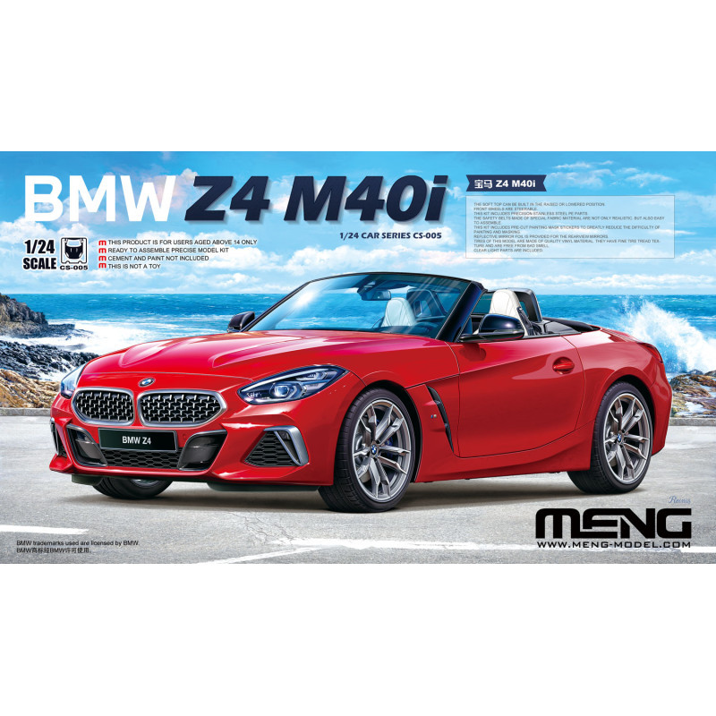 MENG 1/24 BMW Z4 M40i