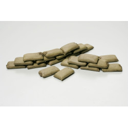 TAMIYA 1/48 BRICK WALL SAND BAG & BARRICADE SET (32508)