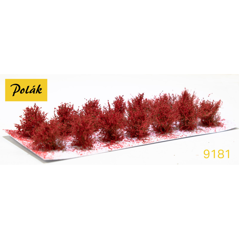 POLAK 9181 NÍZKOKVĚTÉ KROPY červené ( 2 kusy )