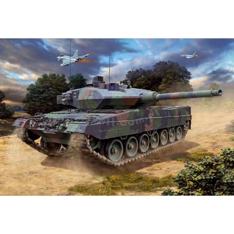 REVELL 1/72 LEOPARD 2A6/A6M (63180)