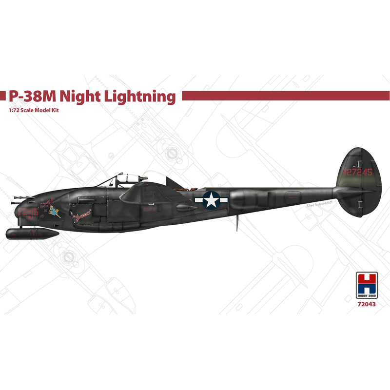 HOBBY 2000 1/72 P-38M NIGHT LIGHTNING (72043)
