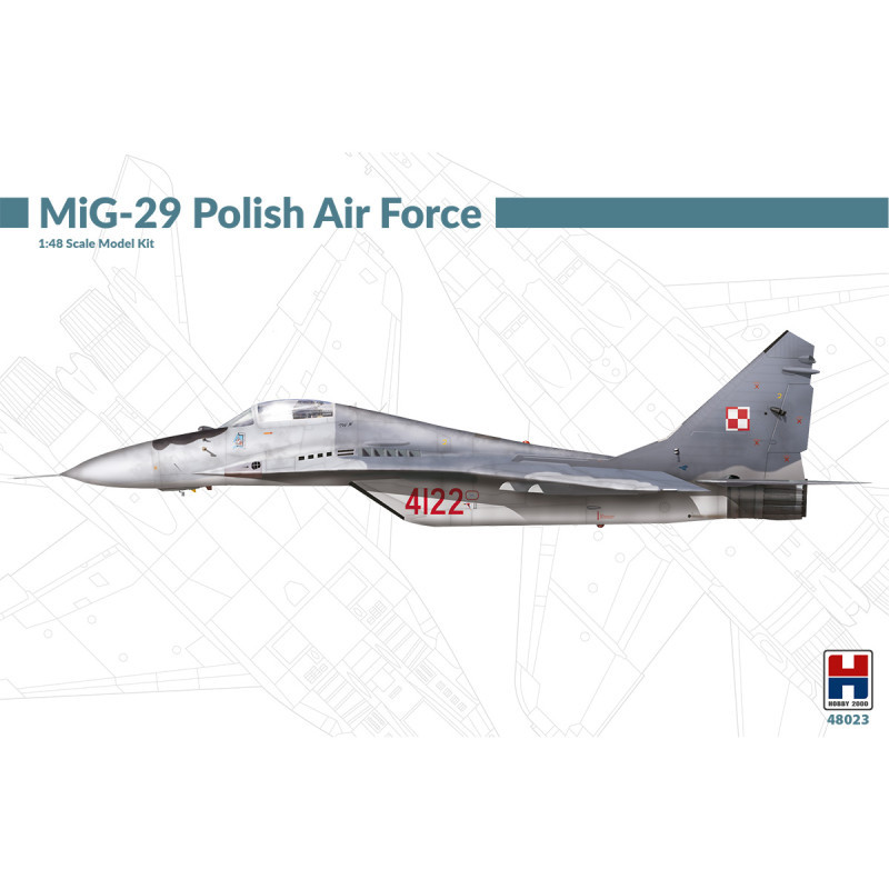 HOBBY 2000 1/48 MIG-29 POLISH AIR FORCE  (48023)