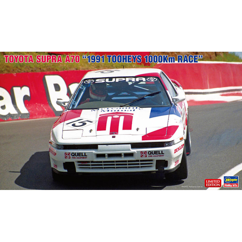 HASEGAWA 1/24 TOYOTA SUPRA A70 "1991 TOOHEYS 1000 km RACE" (20612)