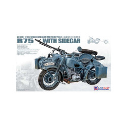 LION LOAR 1/35 BMW R75 with Sidecar WWII German (L3510)