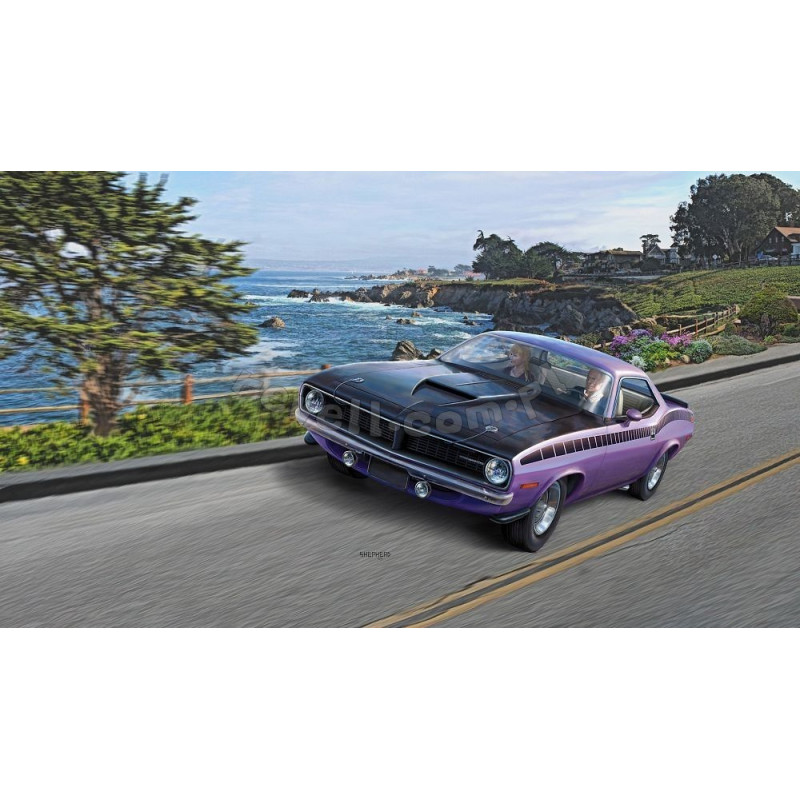 REVELL 1/25 PLYMOUTH AAR CUDA 1970       (07664)