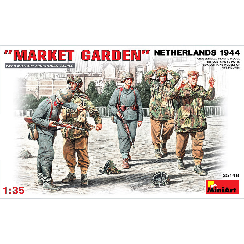 MINI ART 1/35 MARKET NETHERLANDS GARDEN  1944 WW II (35148)