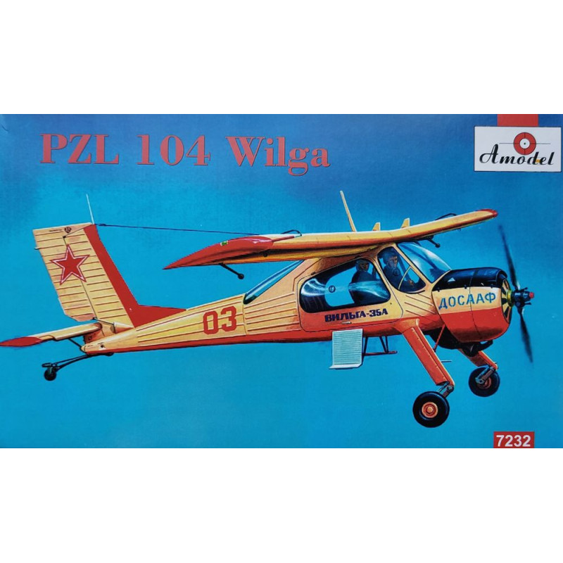 AMODEL 1/72 PZL-104 WILGA (7232)