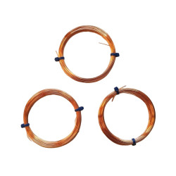 DRUT MIEDZIANY 0,1 mm  / 12 mb