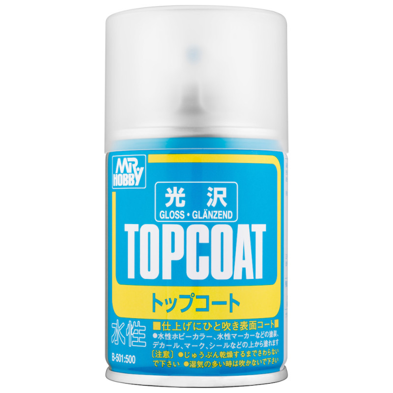 MR.HOBBY B-501 Mr.TOPCOAT GLOSS / gloss lacquer 88 ml