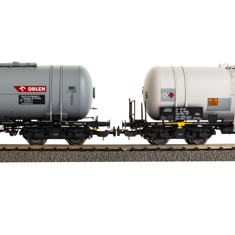 PIKO 58273 WAGON CYSTERNA 406Ra ORLEN ep.VI - set of 2 pieces