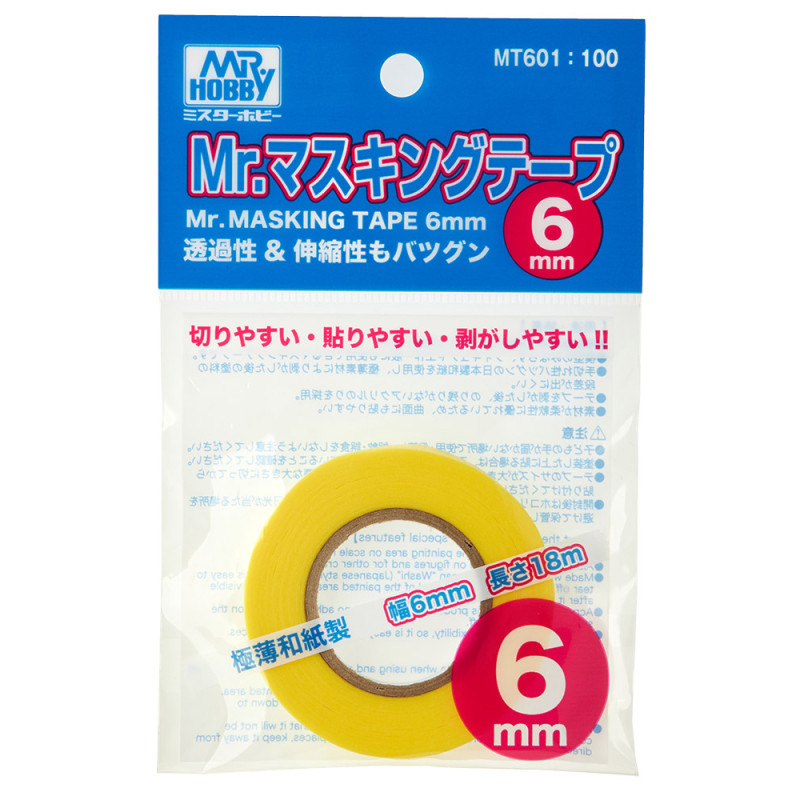 MR.HOBBY MT-601 Mr.MASKING TAPE 6 mm / masking tape