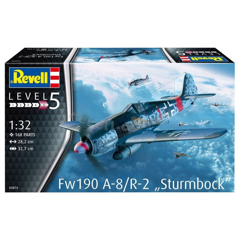 REVELL 1/32 FOCKE-WULF Fw 190A-8 / R-2   "STURMBOCK" (03874)