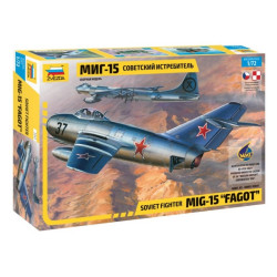 ZVEZDA 1/72 MIG-15 BASSOON...