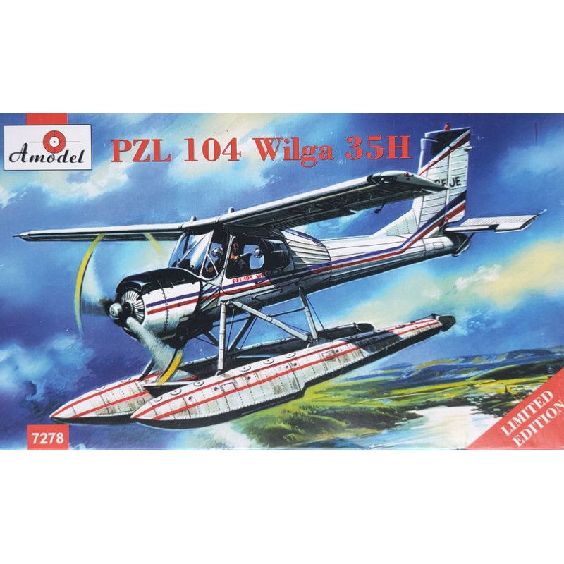 AMODEL 1/72 PZL-104 WILGA 35 W/Flo (7278)