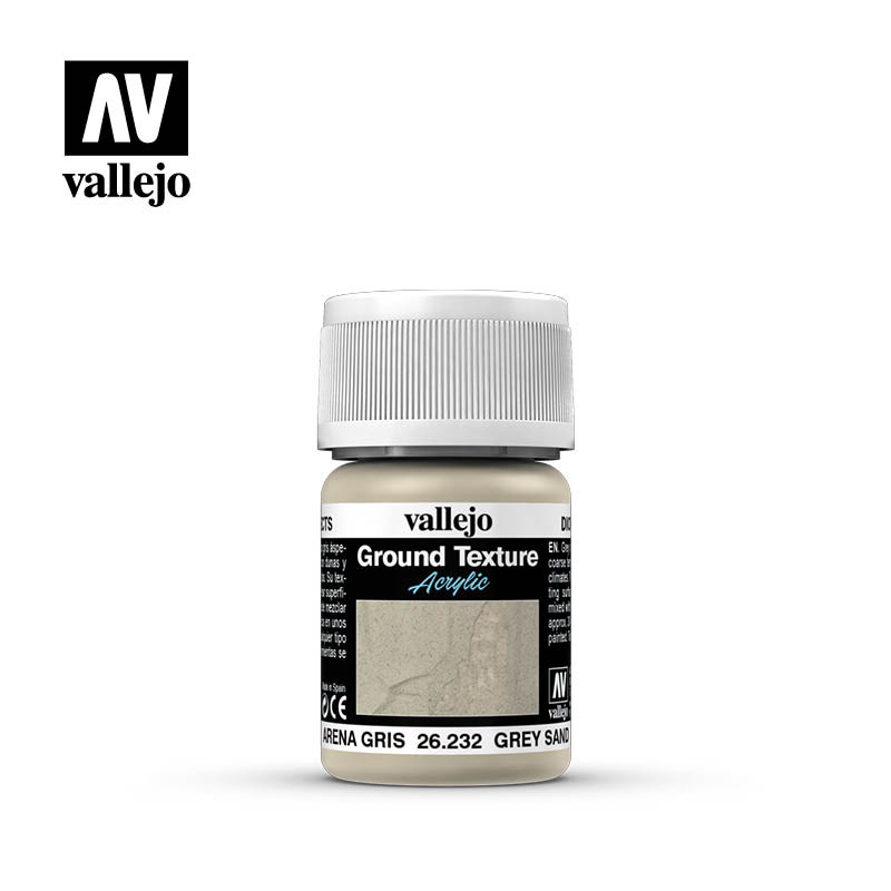 VALLEJO 26232 GROUND TEXTURE 35 ml GREY  SAND