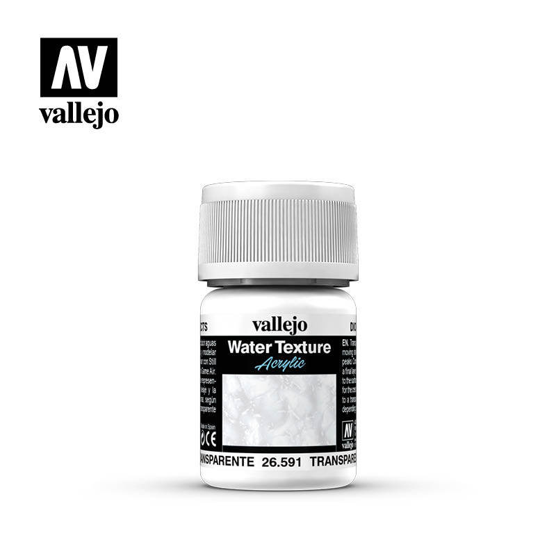 VALLEJO 26591 WATER TEXTURE 35 ml        TRANSPARENT WATER