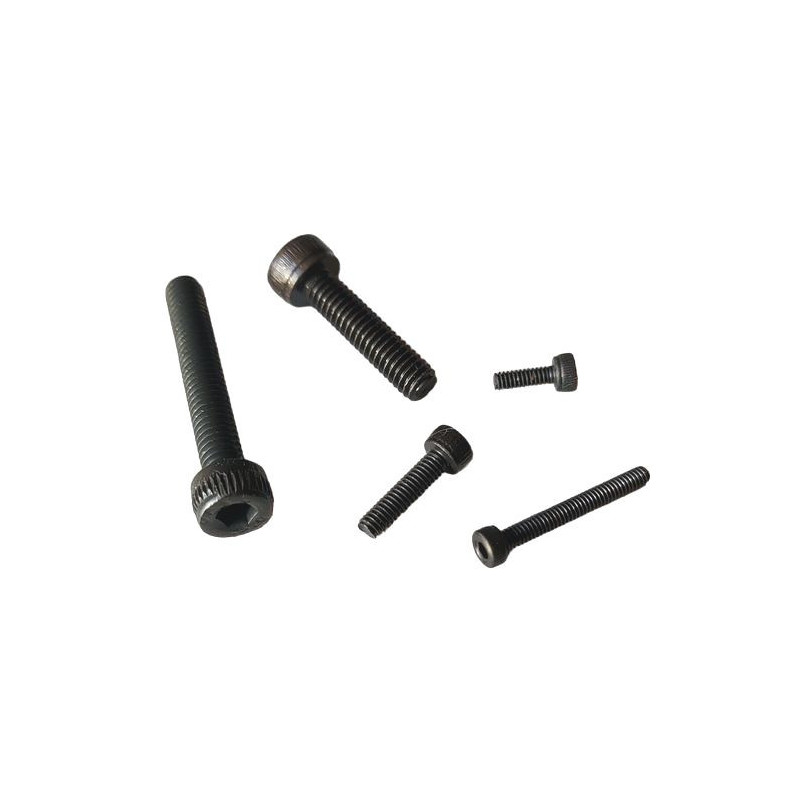 HM bolt M2,5x20 mm / IMBUS black ( 10 pieces )
