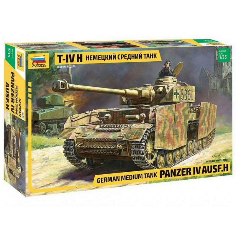 ZVEZDA 1/35 PANZER IV AUSF.H (3620)