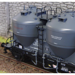 PIKO 54510 GRANULATE WAGON SILOS Kds67 DB ep.III