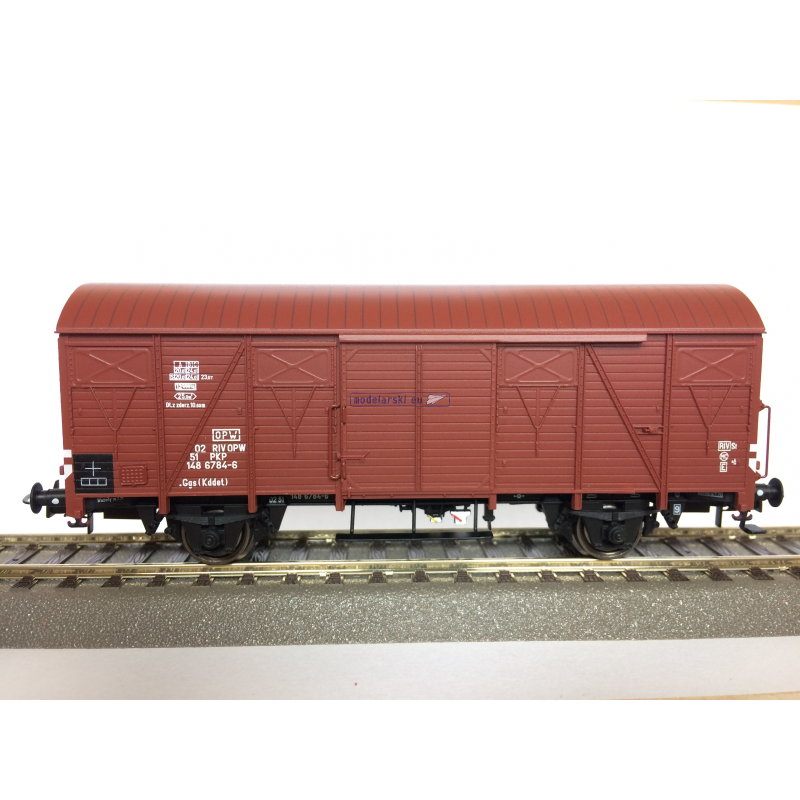 RIVAROSSI HRS6436 GOODS WAGON 223K/1 Ggs (KDDET) PKP ep.IVa