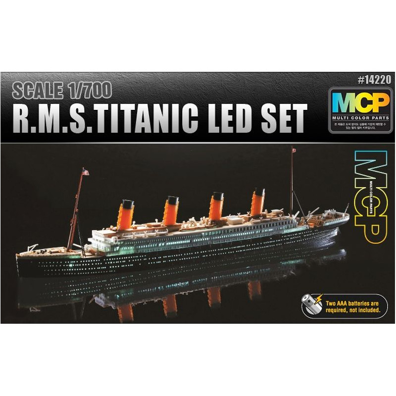 ACADEMY 1/700 R.M.S. TITANIC LED SET -   MCP (14220)