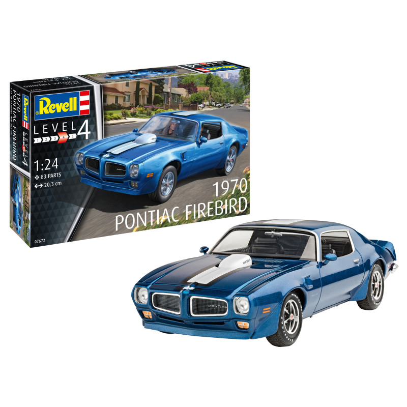 REVELL 1/24 PONTIAC FIREBIRD "1970 SET   (67672)